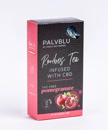 Rooibos CBD infused Tea / Pomegranate (10 pack)