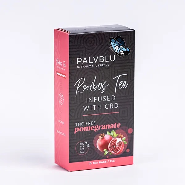 Rooibos CBD infused Tea / Pomegranate (10 pack)