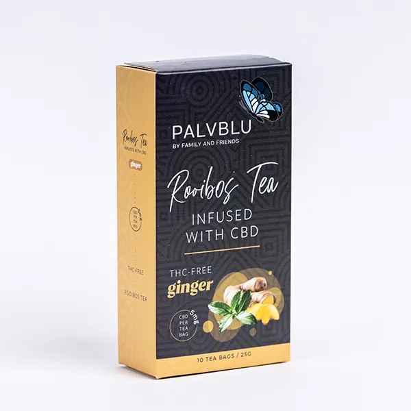 Rooibos CBD infused Tea / Ginger (10 pack)